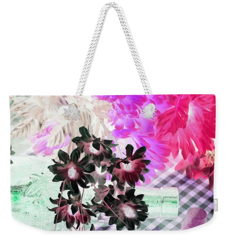Flower Weekender Tote Bag featuring the photograph Country Charm - PhotoPower 376 by Pamela Critchlow