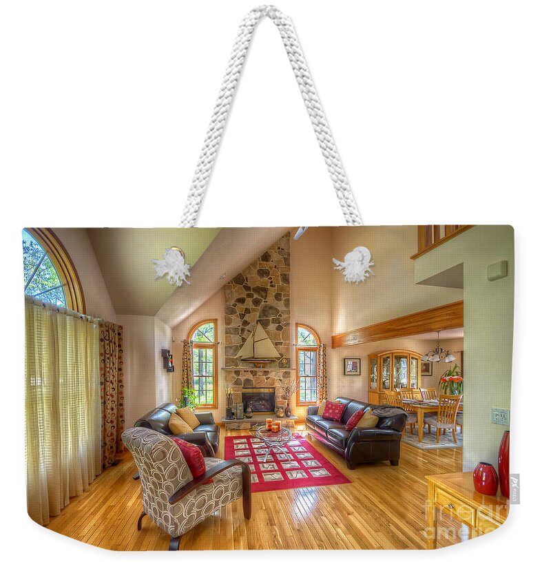 Yhun Suarez Weekender Tote Bag featuring the photograph Country Home by Yhun Suarez