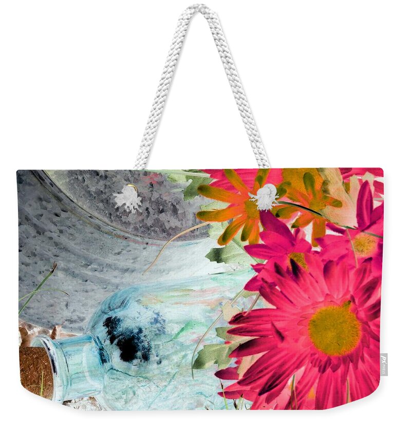 Flower Weekender Tote Bag featuring the photograph Country Summer - PhotoPower 1510 by Pamela Critchlow