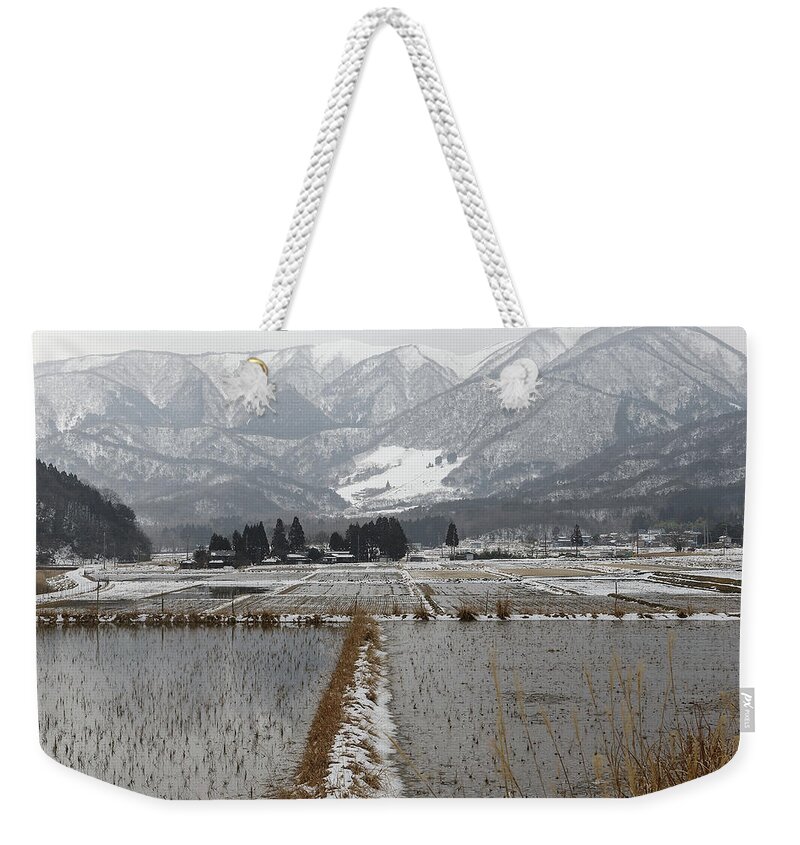 Scenics Weekender Tote Bag featuring the photograph Countryside by Nobythai