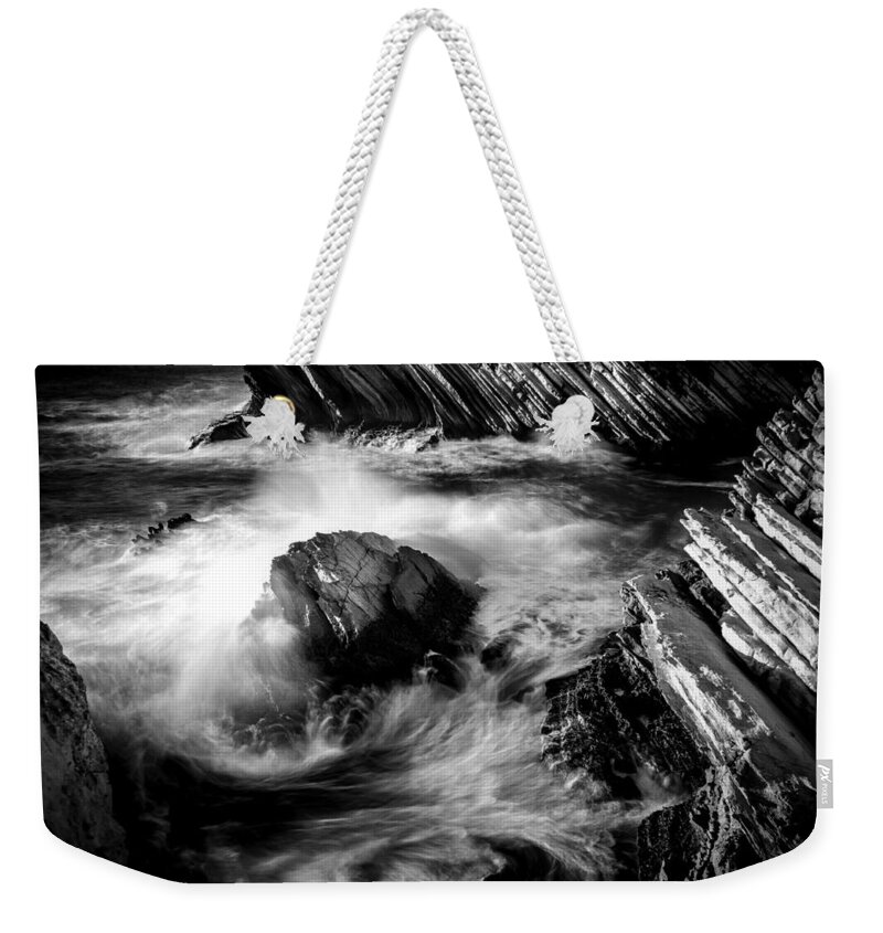 Beach Weekender Tote Bag featuring the photograph Cry by Edgar Laureano