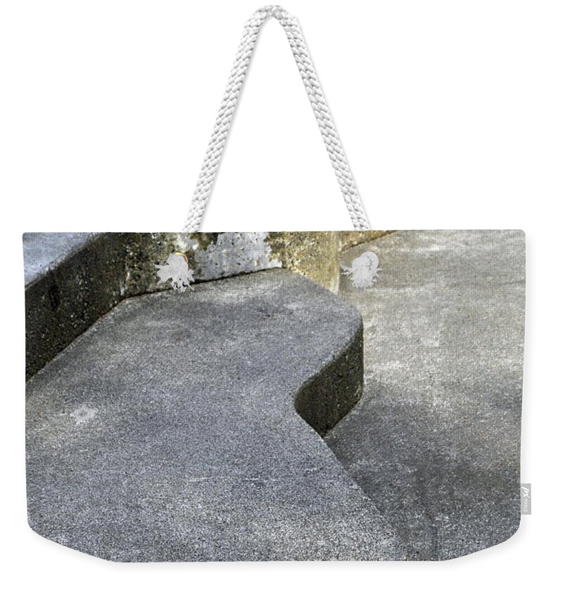 Curvy Steps Weekender Tote Bag featuring the photograph Curvy Steps by Tikvah's Hope