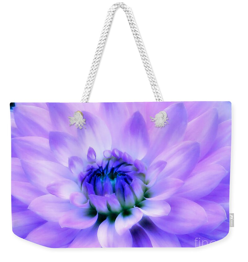 Dahlia Weekender Tote Bag featuring the photograph Dahlia Dream by Rory Siegel