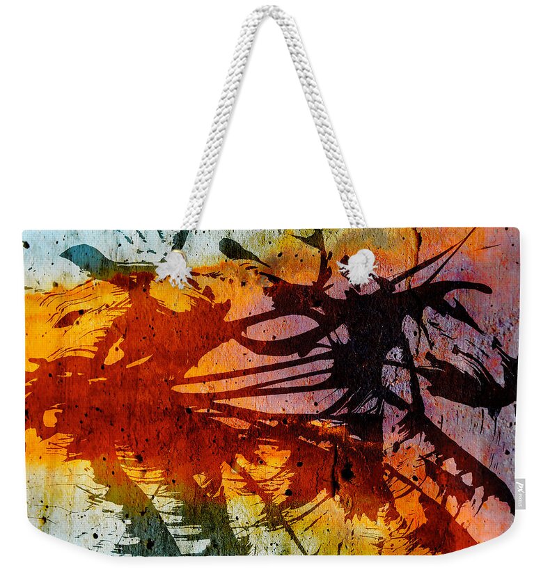 Abstract Art Street Art Weekender Tote Bag featuring the photograph Dance Of Colours by J C