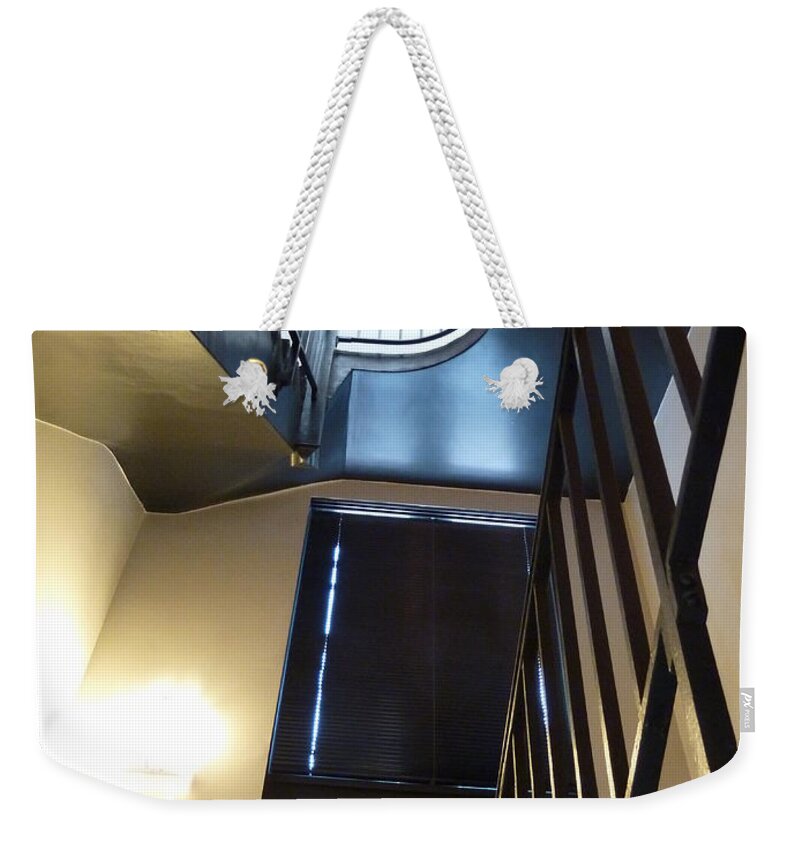 Newel Hunter Weekender Tote Bag featuring the photograph Dark before the light by Newel Hunter