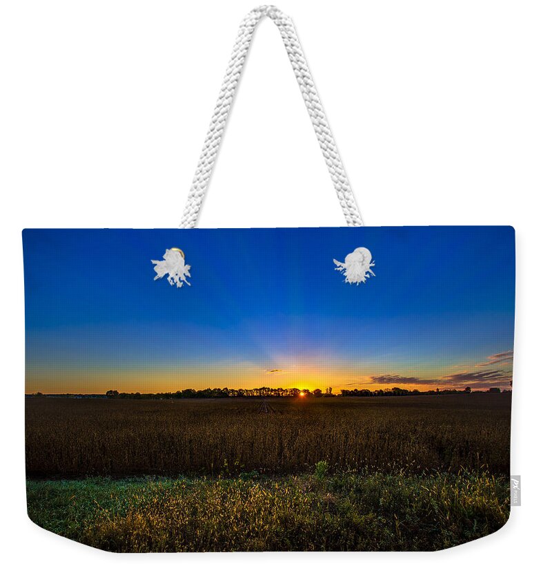 Sunrise Weekender Tote Bag featuring the photograph Dawn of a New Day by Adam Mateo Fierro