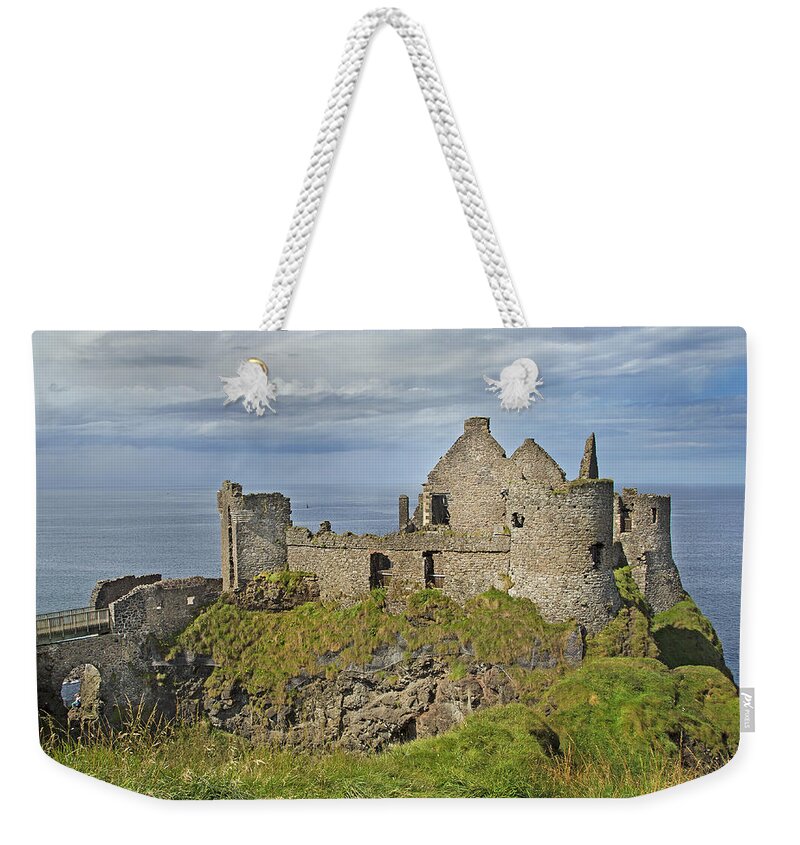 Dunluce Weekender Tote Bag featuring the photograph Days Gone By by Betsy Knapp