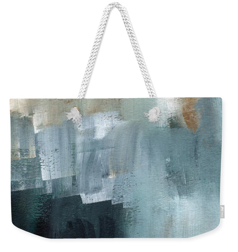 Abstract Art Weekender Tote Bag featuring the painting Days Like This - Abstract Painting by Linda Woods