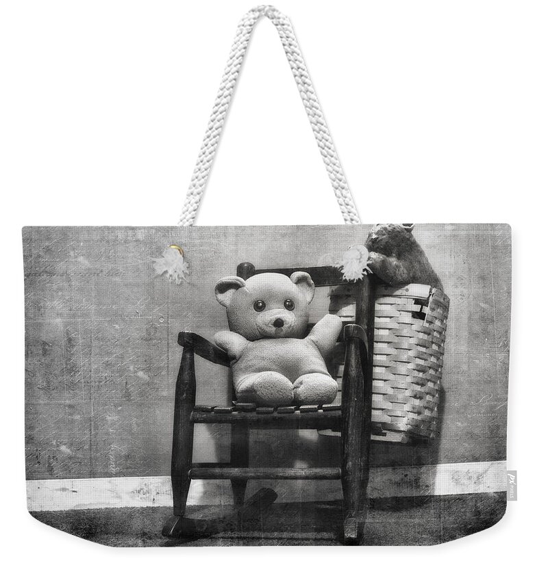 Teddybear Weekender Tote Bag featuring the photograph Days Of Future Past by Sue Capuano