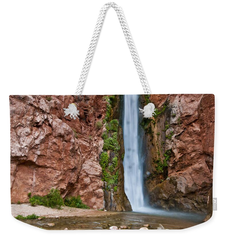 Deer Creek Falls Weekender Tote Bag featuring the photograph Deer Creek Falls by William H. Mullins