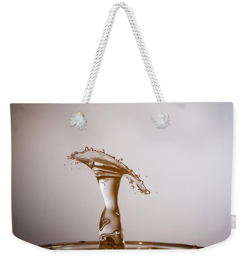 Abstract Weekender Tote Bag featuring the photograph Delight by Jack R Perry