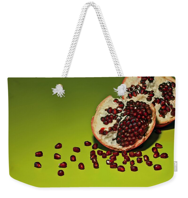 Seed Weekender Tote Bag featuring the photograph Departed by Evelina Kremsdorf