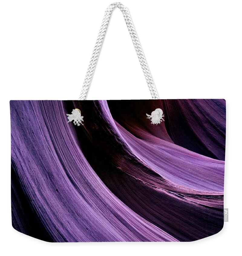 Desert Weekender Tote Bag featuring the photograph Desert Eclipse by Michael Dawson