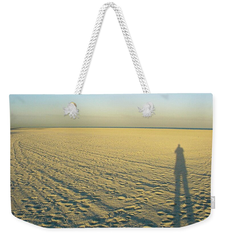 Beach Weekender Tote Bag featuring the photograph Desert Like by David Nicholls