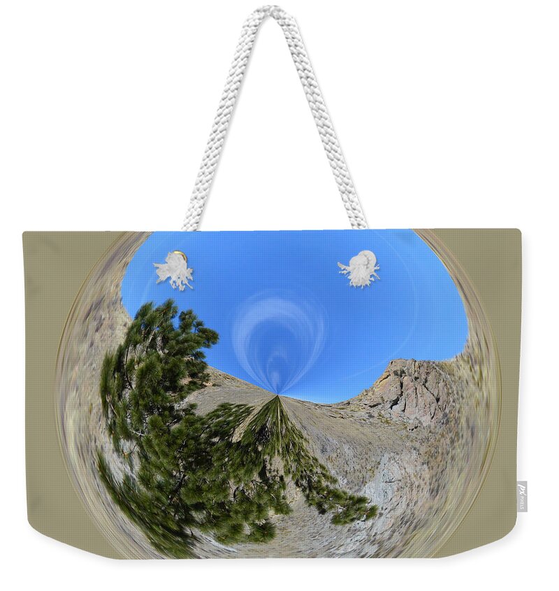 Orb Weekender Tote Bag featuring the photograph Desert Orb by Brent Dolliver