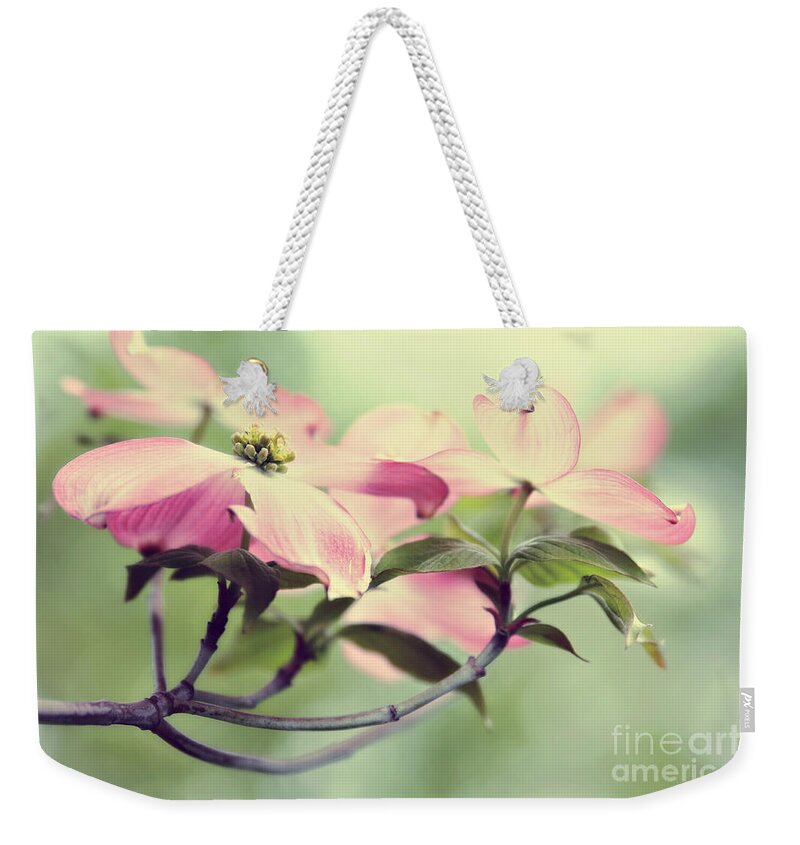 Dogwood Weekender Tote Bag featuring the photograph Dogwood Love by Sylvia Cook