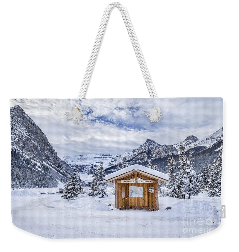 Banff Weekender Tote Bag featuring the photograph Dream Factor by Evelina Kremsdorf