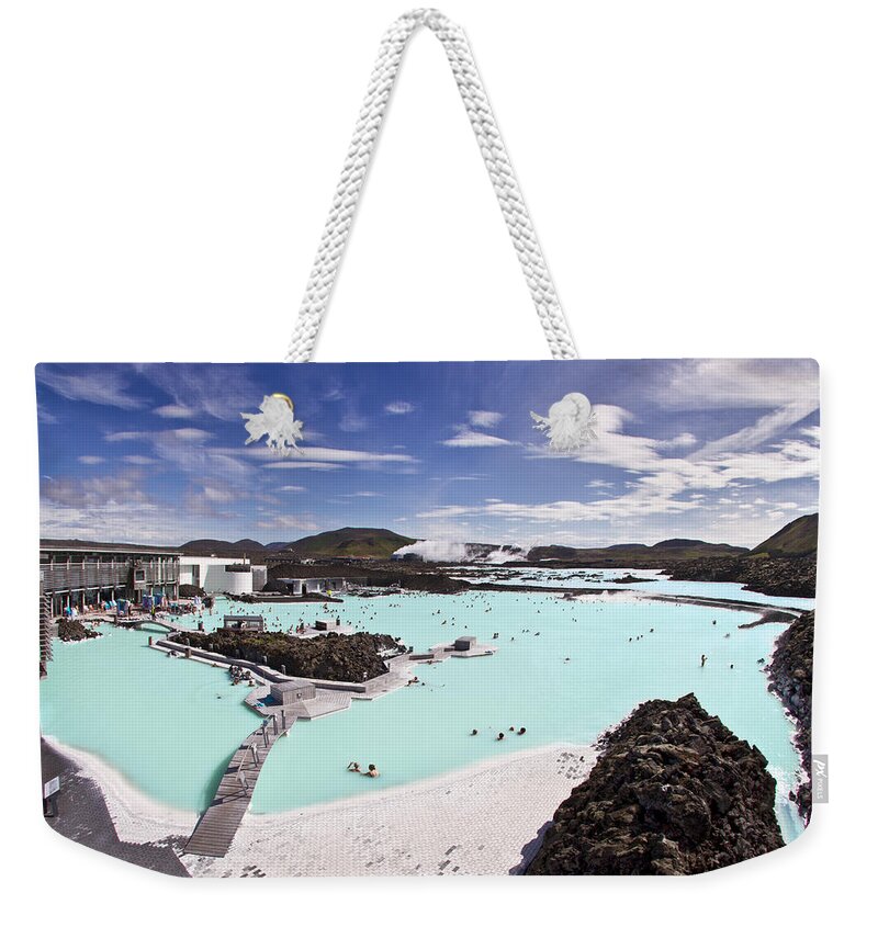 Blue Lagoon Weekender Tote Bag featuring the photograph Dreamstate by Evelina Kremsdorf