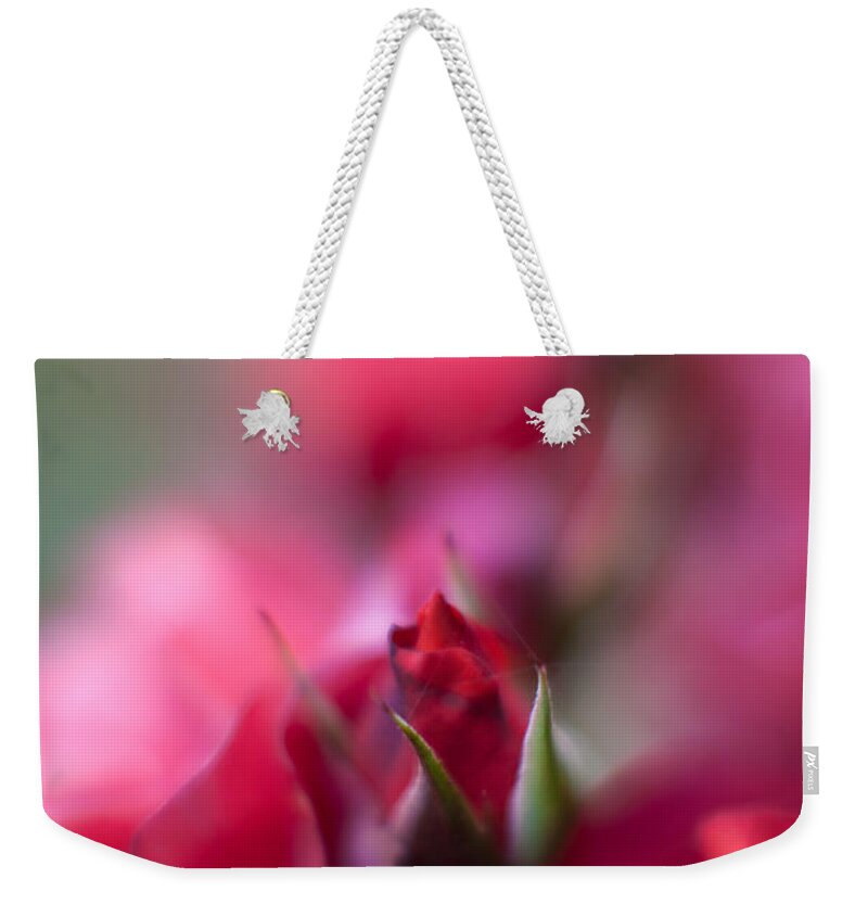 Floribunda Rose Weekender Tote Bags