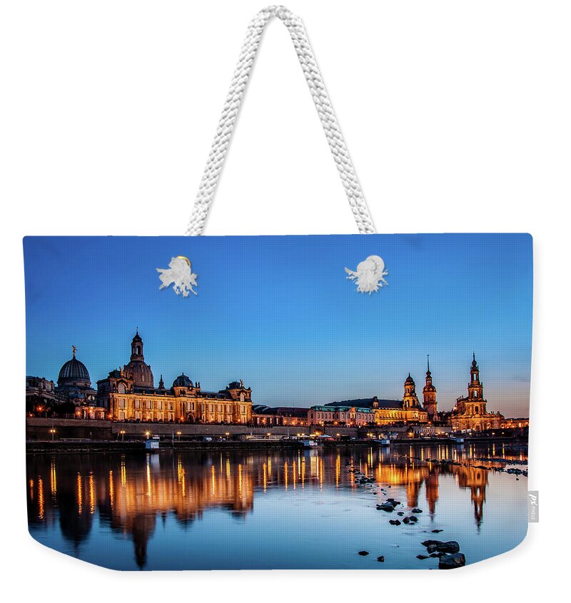 Tranquility Weekender Tote Bag featuring the photograph Dresden Altstadt by © Tom Reichl