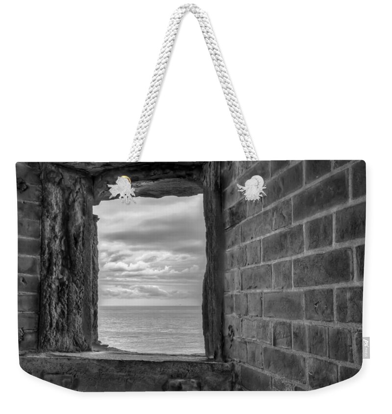 Landscape Weekender Tote Bag featuring the photograph Drifting BW by Jonathan Nguyen