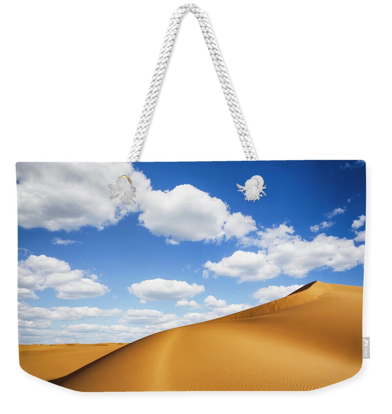 Scenics Weekender Tote Bag featuring the photograph Dunes Of Cloudscape by Cinoby