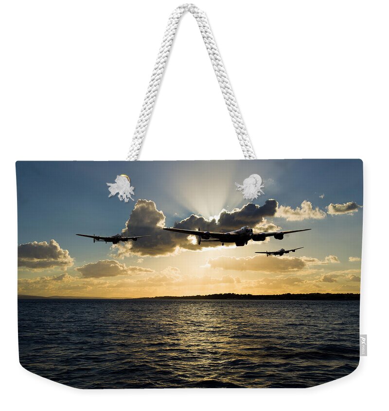 Lancaster Weekender Tote Bag featuring the photograph Duty bound by Gary Eason