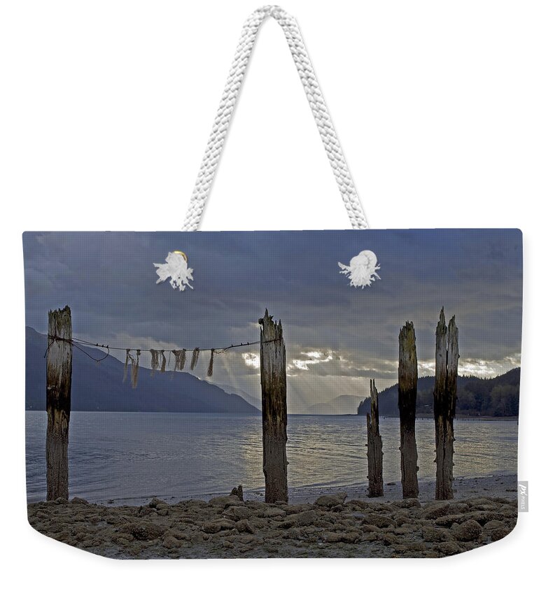 Treadwell Weekender Tote Bag featuring the photograph Early Morning by Cathy Mahnke