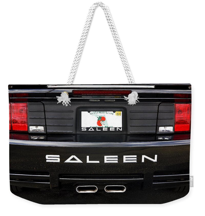 Mustang Weekender Tote Bag featuring the photograph Easy Saleen by Rich Franco