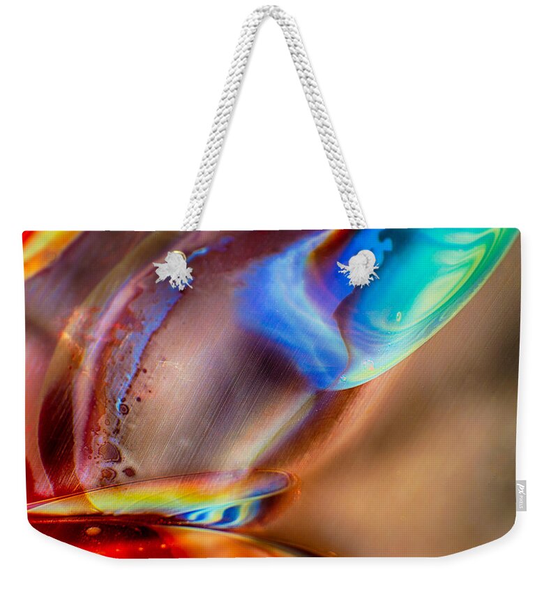 Edge Of The Universe Abstract Weekender Tote Bag featuring the photograph Edge of the Universe by Omaste Witkowski