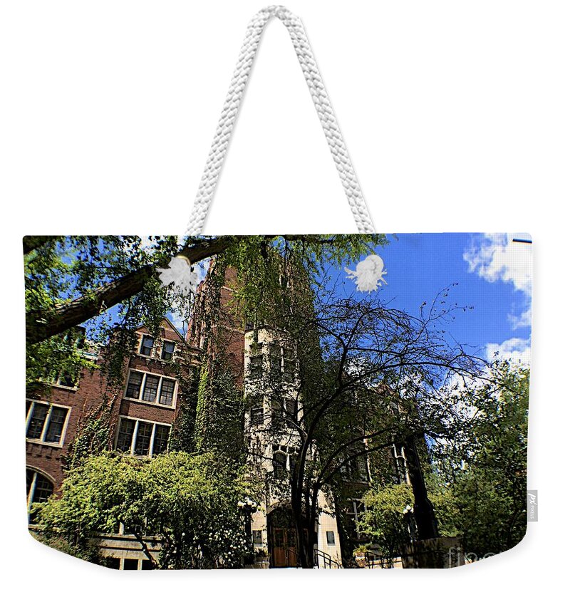 Architecture Weekender Tote Bag featuring the photograph Edifice by Joseph Yarbrough