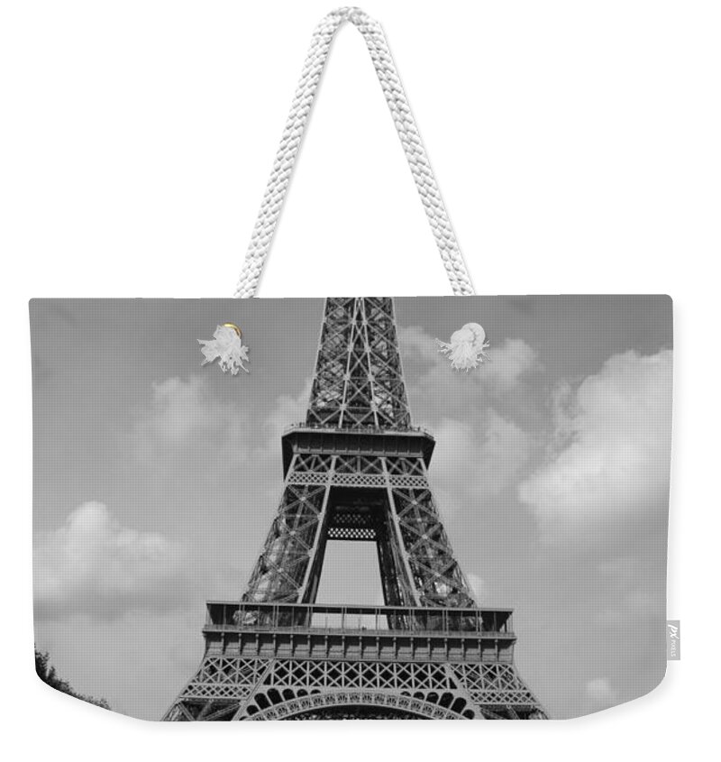 Eiffel Tower Weekender Tote Bag featuring the photograph Eiffel Tower by Allan Morrison