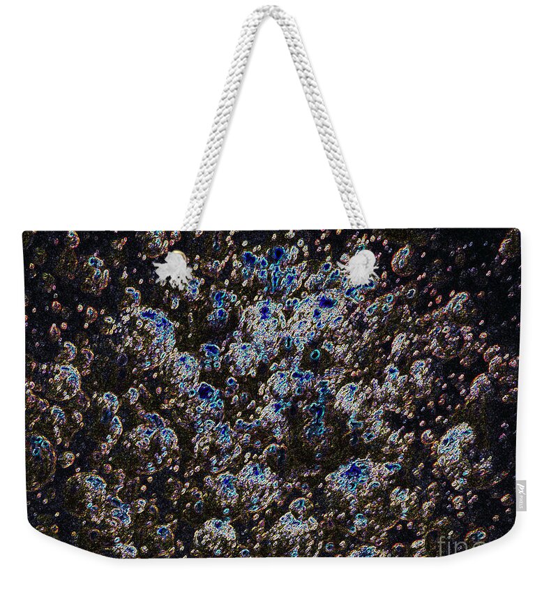  Weekender Tote Bag featuring the photograph Electrified Reality by Joseph Baril