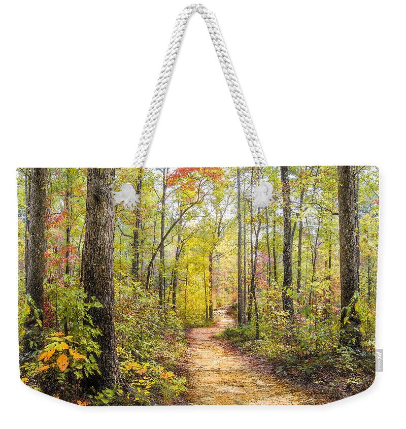 Appalachia Weekender Tote Bag featuring the photograph Elfin Forest by Debra and Dave Vanderlaan