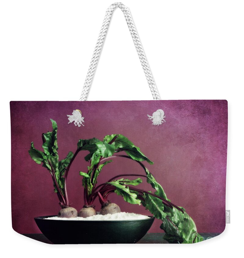 Beets Weekender Tote Bag featuring the photograph Embedded by Priska Wettstein