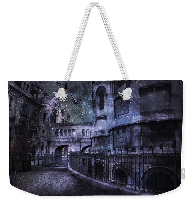Evie Weekender Tote Bag featuring the photograph Enchanted Castle by Evie Carrier