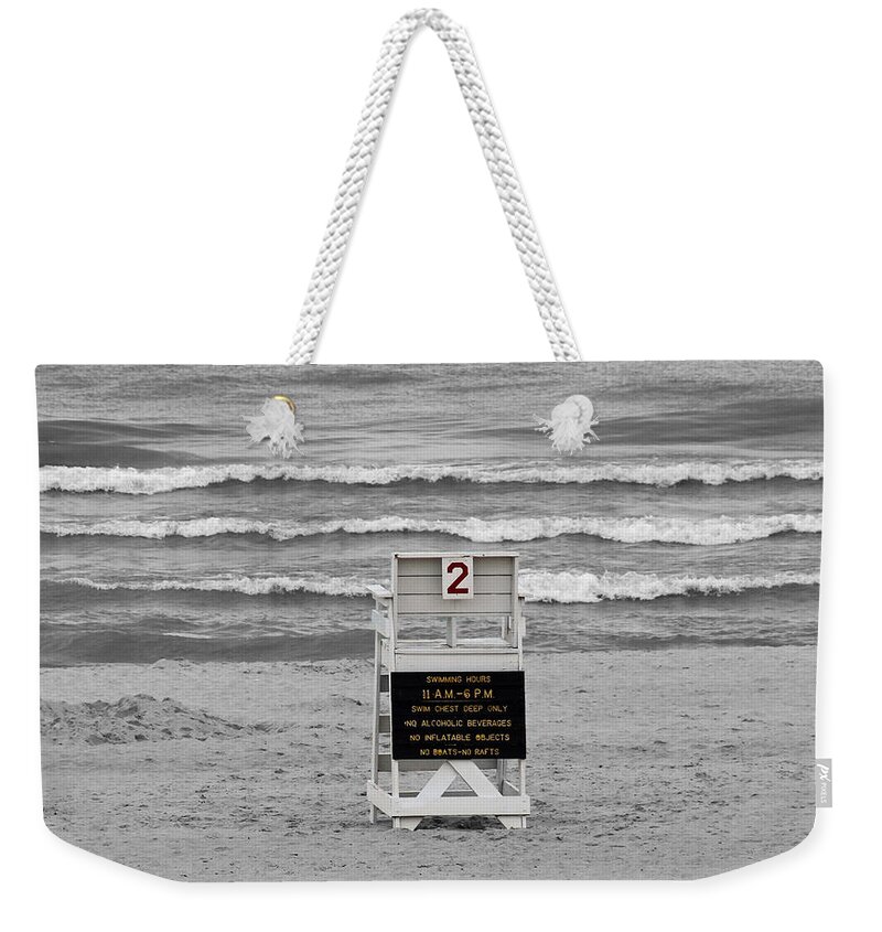 Beach Weekender Tote Bag featuring the photograph End Of Summer by Jackson Pearson