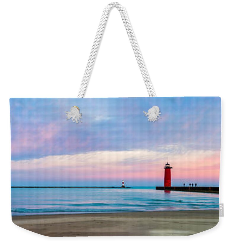 2014 Weekender Tote Bag featuring the photograph End of the Blue Hour by Wild Fotos