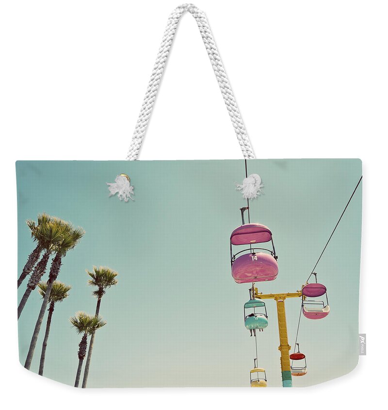 Endless Summer Weekender Tote Bag featuring the photograph Endless Summer - Santa Cruz, California by Melanie Alexandra Price