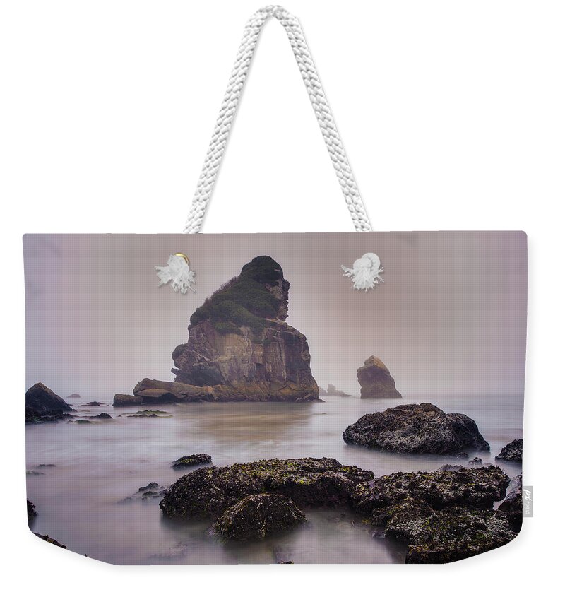 Pacific Ocean Weekender Tote Bag featuring the photograph Enduring by Adam Mateo Fierro