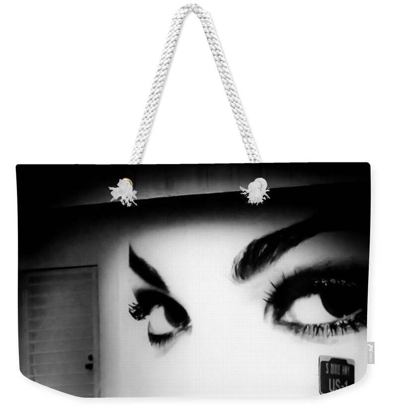 Exotic Women Weekender Tote Bag featuring the photograph Entrance To A Woman's Mind by Karen Wiles