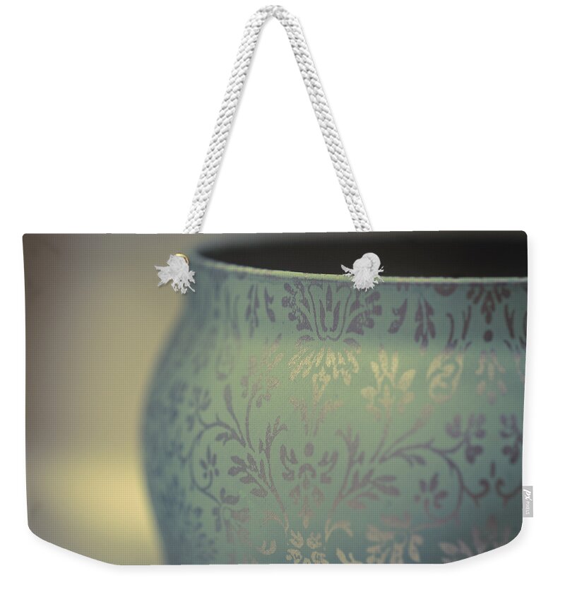 Abstract Weekender Tote Bag featuring the photograph Etched in My Heart by Christi Kraft