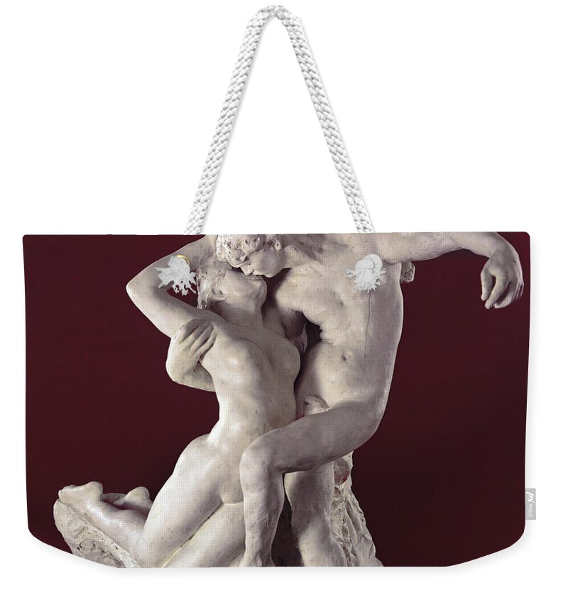 Rodin Weekender Tote Bag featuring the photograph Eternal Springtime by Auguste Rodin