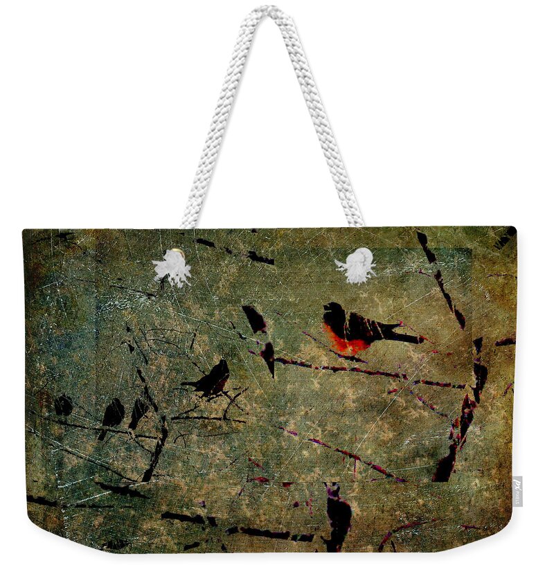 Robin Weekender Tote Bag featuring the photograph EverSpring by Kathy Bassett
