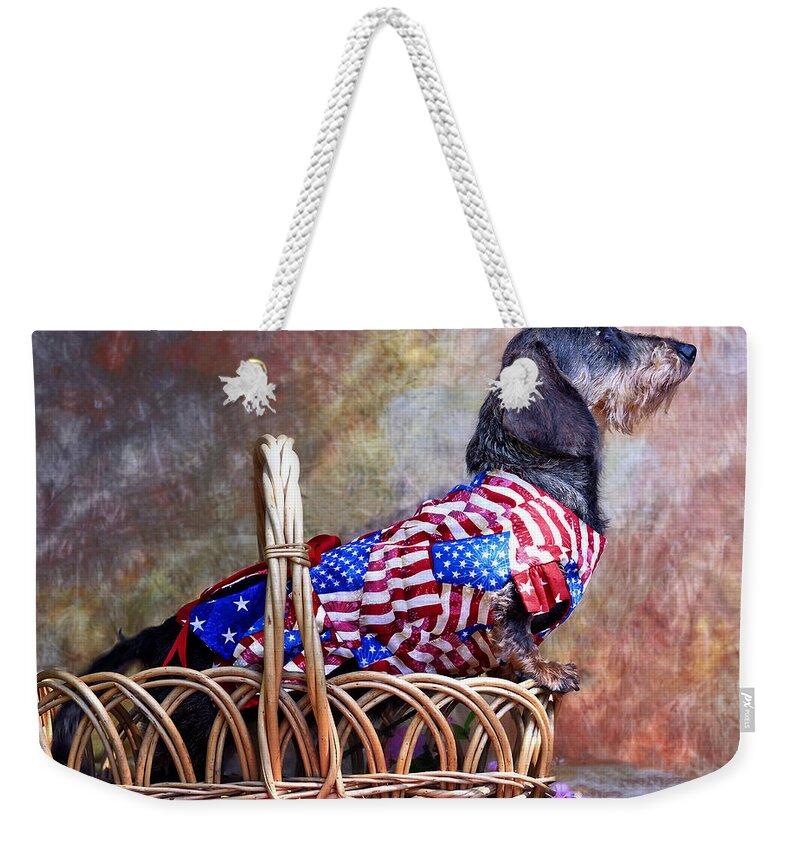 Animals Weekender Tote Bag featuring the photograph Evita by Jim Thompson