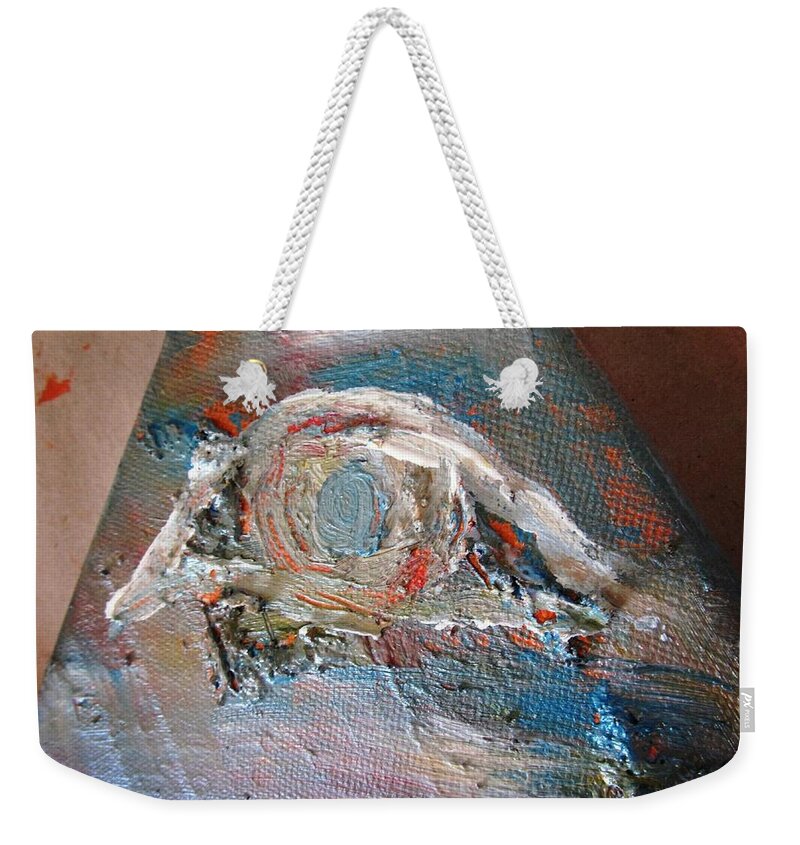 Eye Weekender Tote Bag featuring the photograph Eye by Marianna Mills