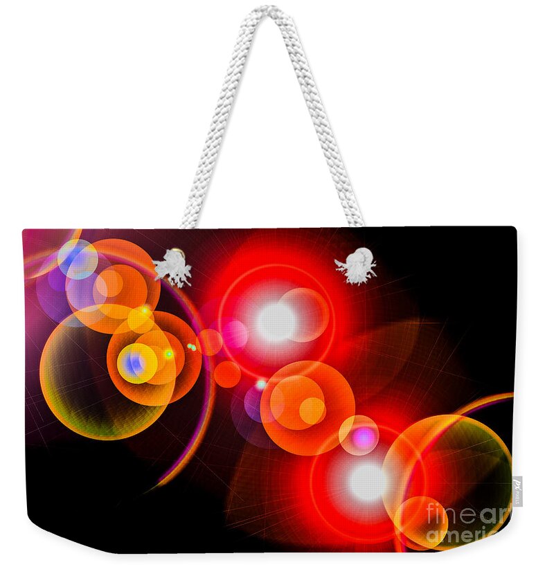 Eyes Of Space Weekender Tote Bag featuring the photograph Eyes Of Space by Michael Arend