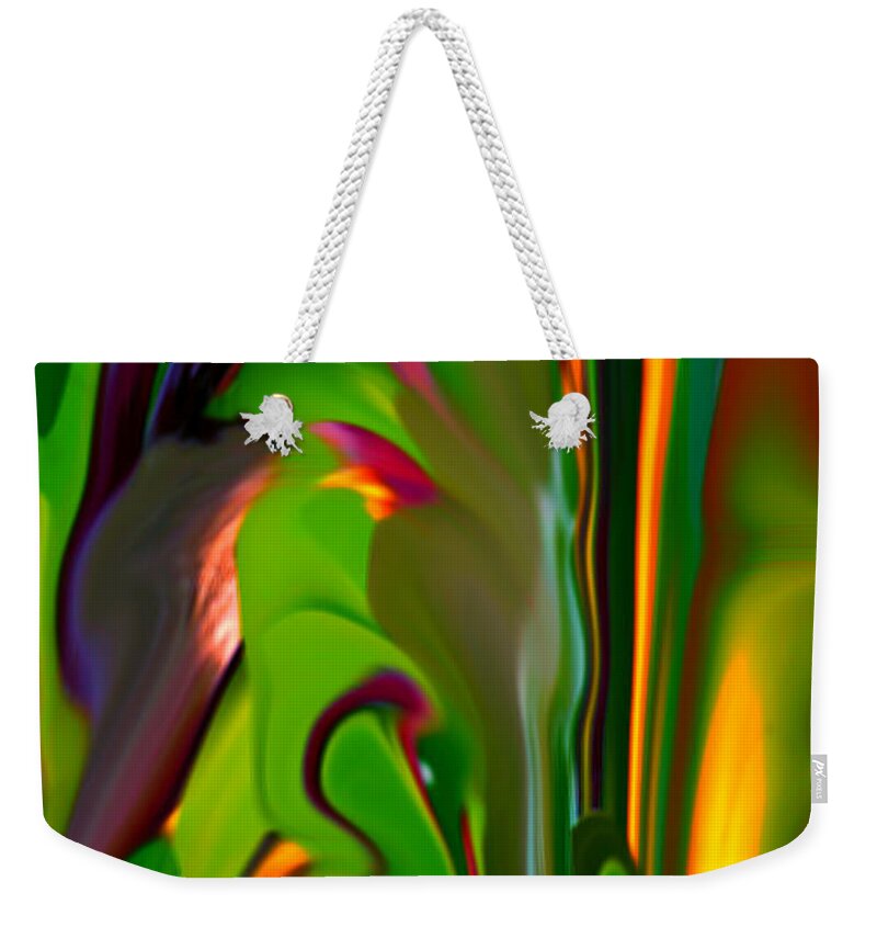 Fantasy Weekender Tote Bag featuring the photograph Fantasy Garden by Betty Depee