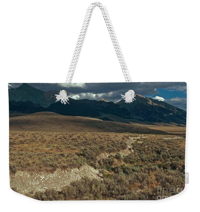 Mount Borah Weekender Tote Bag featuring the photograph Fault Line by William H. Mullins