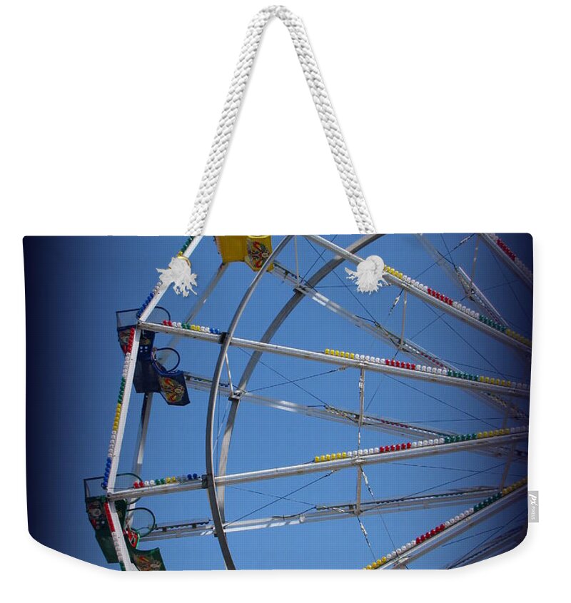 Ferris Wheel Weekender Tote Bag featuring the photograph Ferris Wheel II by Beth Vincent